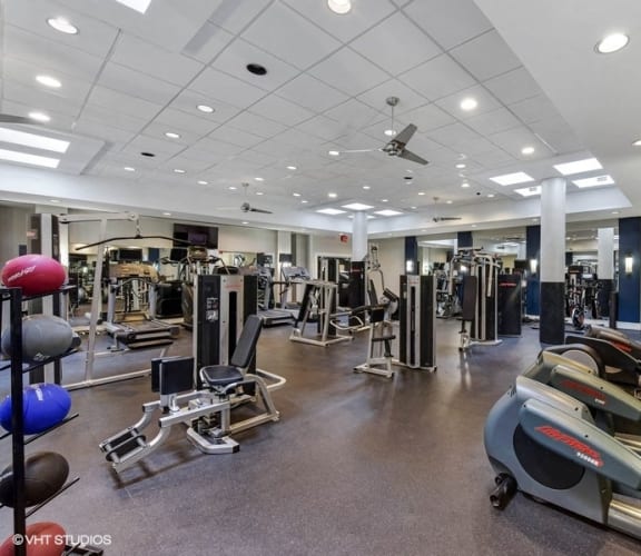 Fully Equipped Fitness Center at The Chesapeake, Washington, 20008