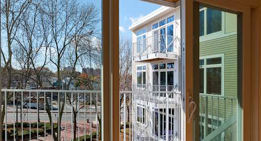 Spacious Balcony at 7 Cameron, Cambridge, MA 02140