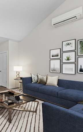 The Northern at Coeur d'Alene Place Apartments Model Living Room