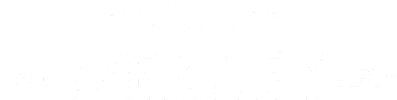The image is a logo for Wexley Apts in Plano, Texas.