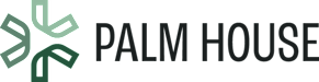 A graphic with the text "PALM HOUSE" in large letters.