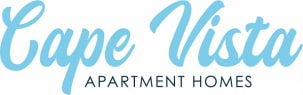 the logo for apartment homes and the name of the company