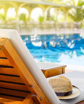 Lounge chairs  at Bernwood Trace Apartments, Florida