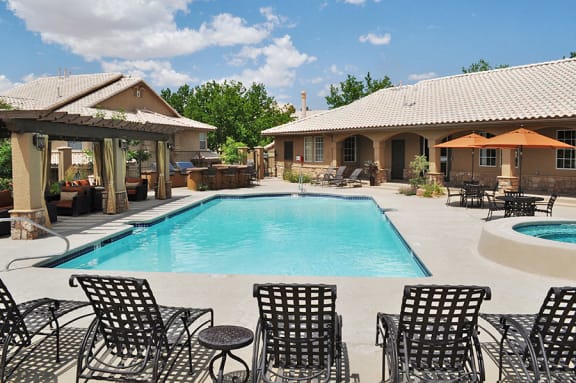 Beautiful Swimming Pool at Westside of Albuquerque Apartments near Me