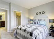 Thumbnail 8 of 8 - a bedroom with a bed and a closet