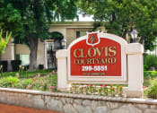Thumbnail 1 of 12 - Clovis Courtyard Monument Sign