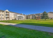 Thumbnail 18 of 29 - Courtyard, path and buildings at VINTAGE AT RICHLAND Apartments, Washington