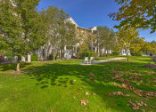 Thumbnail 11 of 16 - Grass area and Building at VINTAGE AT Sequim Apartments, Sequim 