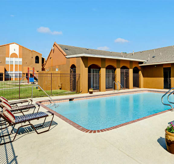 take a dip in our resort style pool