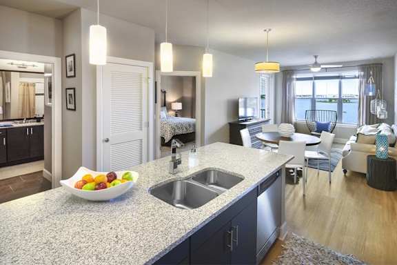 Apartments near Big Sand Lake | Orlando, FL | Lake Vue kitchen