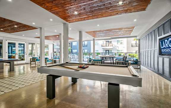 Larq Henderson - Dallas, TX apartments game lounge