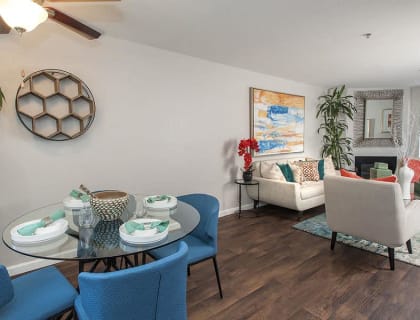living room at Waterscape, Fairfield, CA, 94533