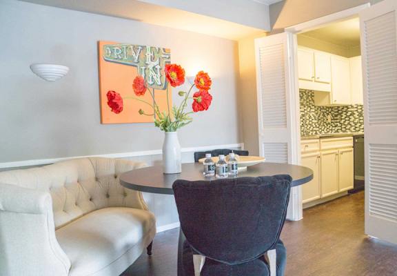 Elegant Dining Space at The Entro, Texas, 75230