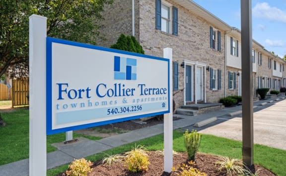 Fort Collier exterior view of buildingat Fort Collier Terrace, Winchester