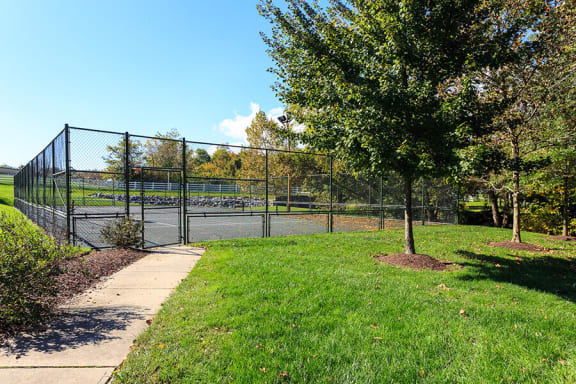 Tennis Court at The Residences at the Manor Apartments, Maryland