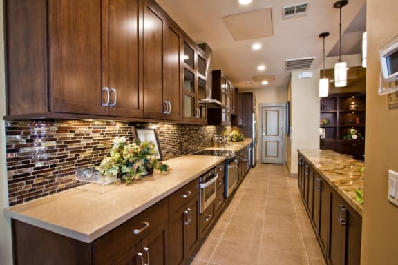 Month to Month Lease Las Vegas with Resident Clubhouse with Gourmet Kitchen
