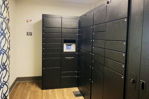 Secure Package Receiving with Luxer One at Apartments in Peachtree Corners GA