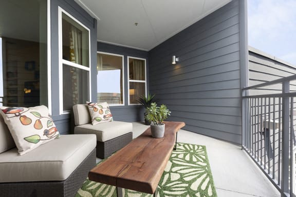 Burnet Flats Balcony Space