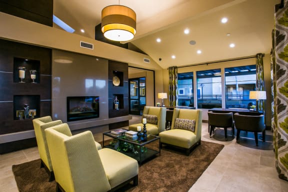 Resident Seating Lounge at Apts for Rent in Chandler AZ 85226