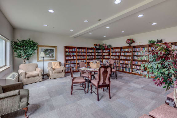 Library at VINTAGE AT BURIEN, Burien Washington