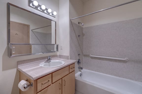 Bathroom at VINTAGE AT BURIEN, Washington