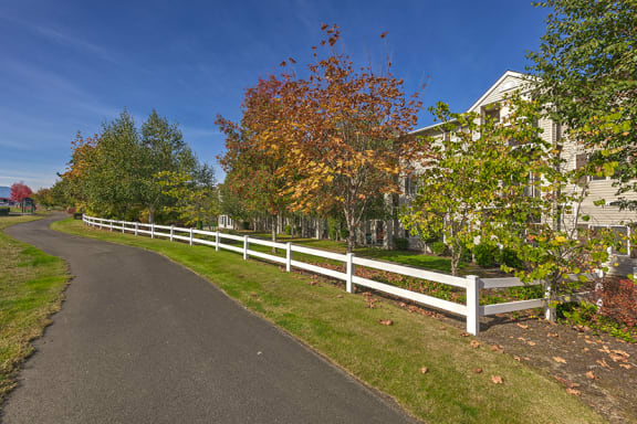 Fenced Road at VINTAGE AT Sequim Apartments, Sequim , WA 98382