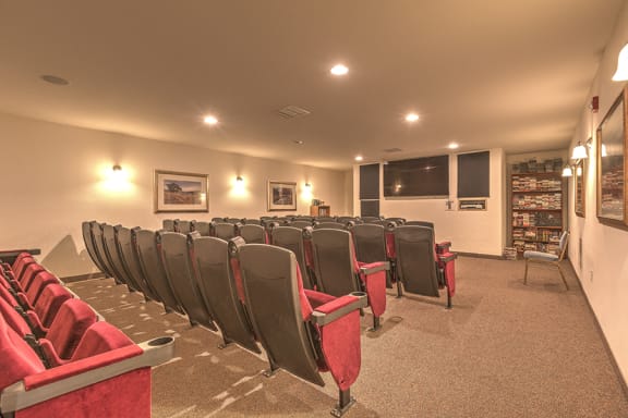 Theatre Room at VINTAGE AT Sequim Apartments, Sequim ,Washington, 98382