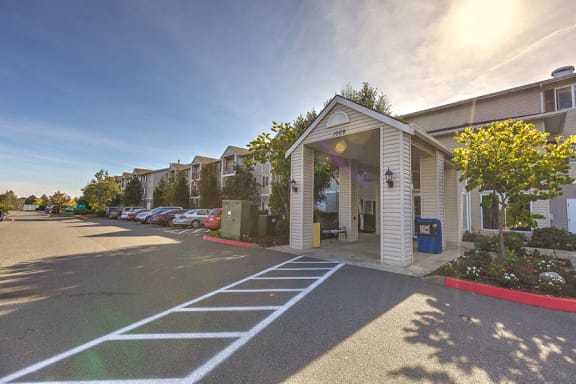 Entry to Office Building at VINTAGE AT Sequim Apartments, Sequim , Washington