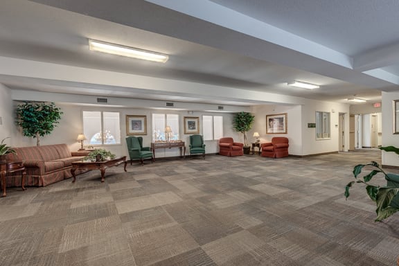 Clubhouse Seating Area at VINTAGE AT Sequim Apartments, Sequim , WA