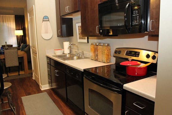 Kitchen -  The Cole Apartments in Columbus, Indiana