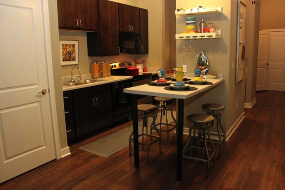 Kitchen -  The Cole Apartments in Columbus, Indiana
