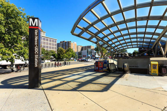 3 Blocks to Van Ness Metro Station at The Chesapeake, Washington, DC