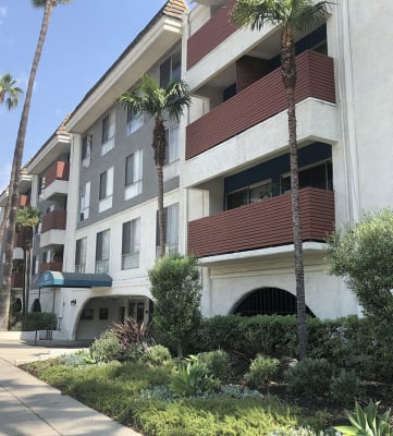 Exterior building view with landscape