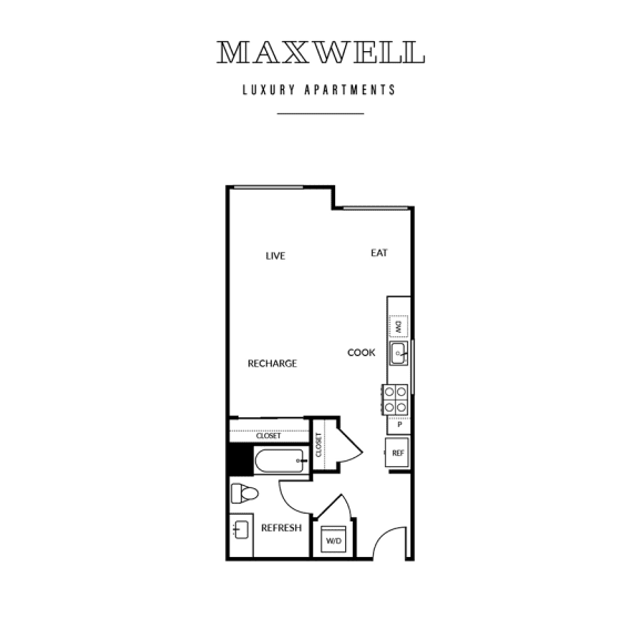 Studio floor plan