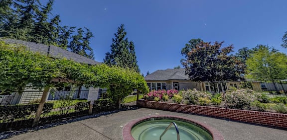 Hot Tub at Commons at Dawson Creek Apartments, Hillsboro, OR, 97124