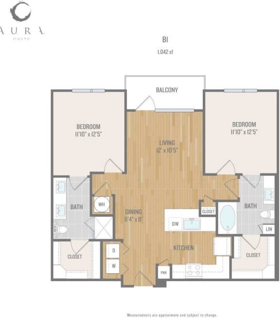 Centric One90 Apartments B5 Floor Plan