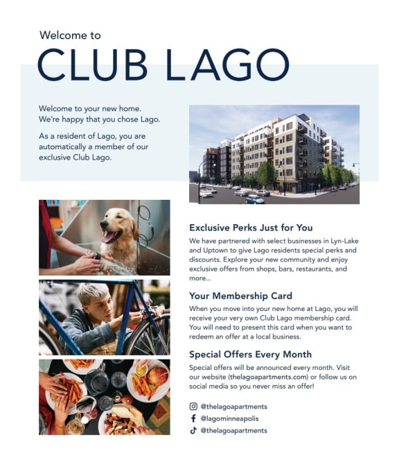 club lago information