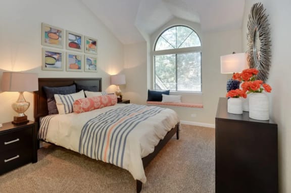 Ironwood at the Ranch Apartment Bedroom with large bed