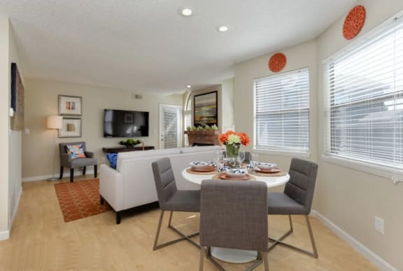 Ironwood at the Ranch Apartments Dining Room and Living Room