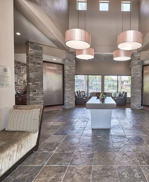 Pool at Aldea at Estrella Falls Apartment Homes in Goodyear AZ