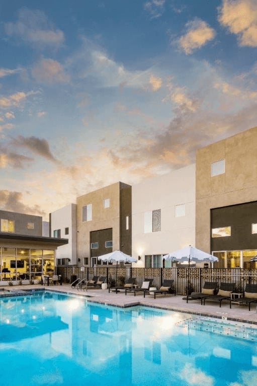 the pool at the ace hotel anaheim convention center at Novella Biltmore, Phoenix, AZ