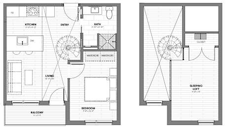  Floor Plan Plan D loft
