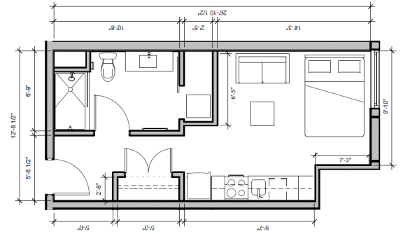 Floor Plan  Residence - A1.A