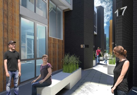 Common Area for renters  at Lido Apartments - 4025 Grandview, Culver City, CA