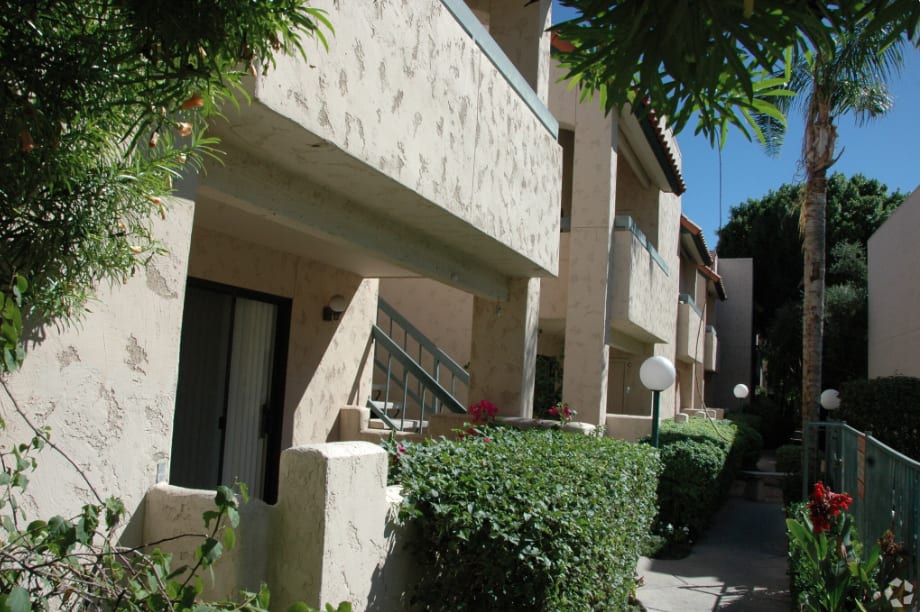 Building exterior at Laurel Lane.