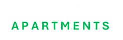 The image displays the words "WHEELER APARTMENTS" in large green letters.