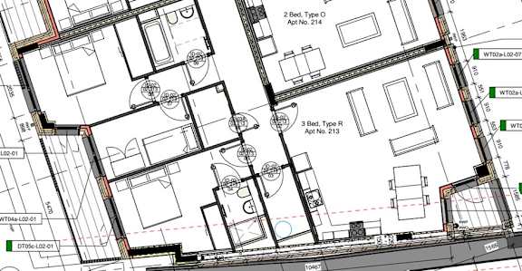 Floor Plan  3 Bed Apartment