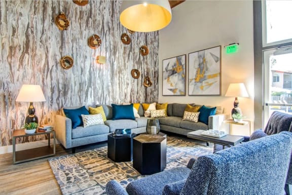 Modern Living Room  at Veranda La Mesa in La Mesa, 91942