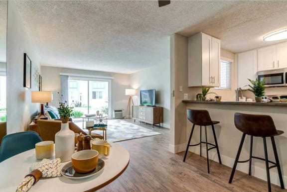 Open Living Room  at Veranda La Mesa in La Mesa, CA