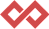 Two red diamonds interlocked in the middle.